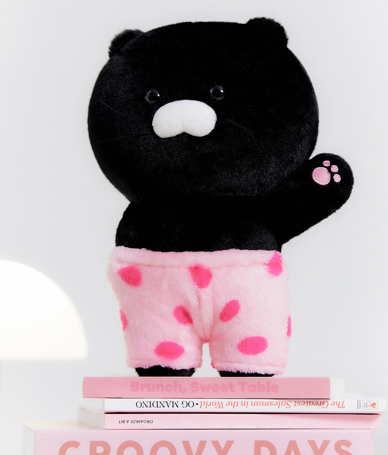 Black Baby Chunsik Plush - Korean kawaii Kakao Friends | Koolseoul