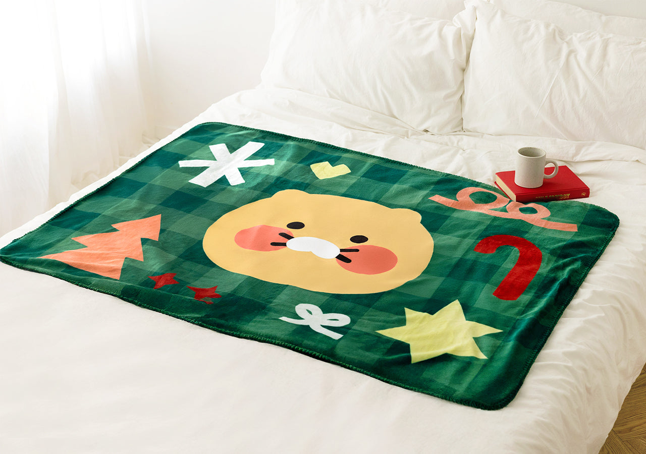 Chunsik Blanket Pouch Set - Official Kakao Friends merchandise | Koolseoul