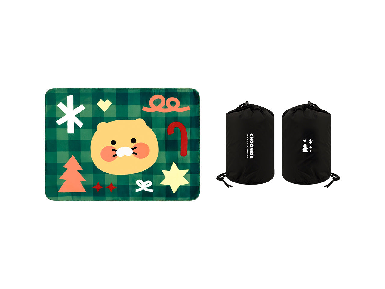 Chunsik Blanket Pouch Set - Korean kawaii Kakao Friends | Koolseoul