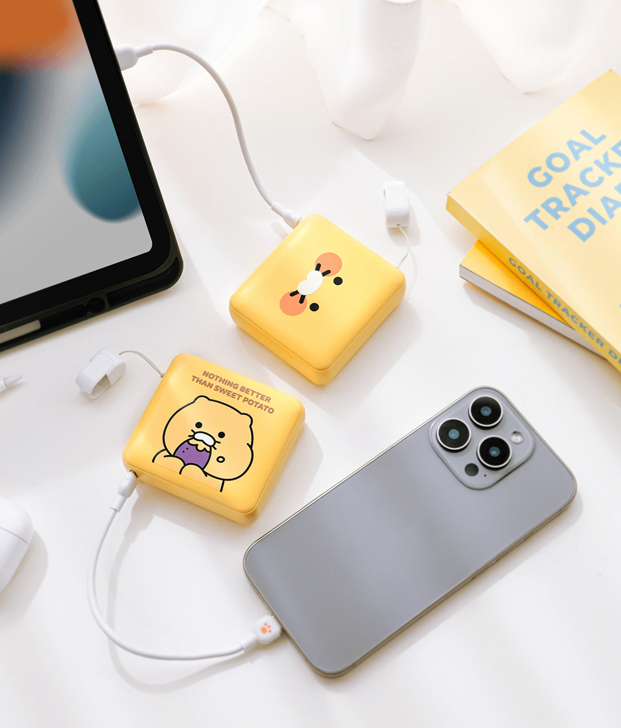 Mini Power Bank 10,000 Chunsik - Authentic Kakao Friends from Korea | Koolseoul