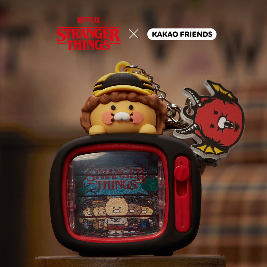 Kakao Friends - Xfriends Tv Figurine Keychain Chunsik