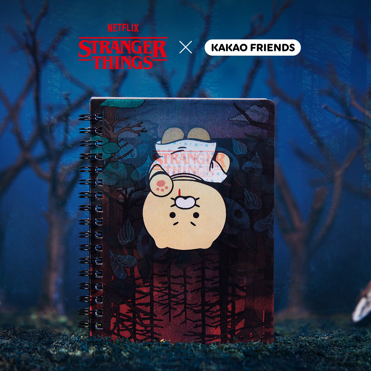 XFriends Notebook Chunsik Stationery - Official Kakao Friends merchandise | Koolseoul