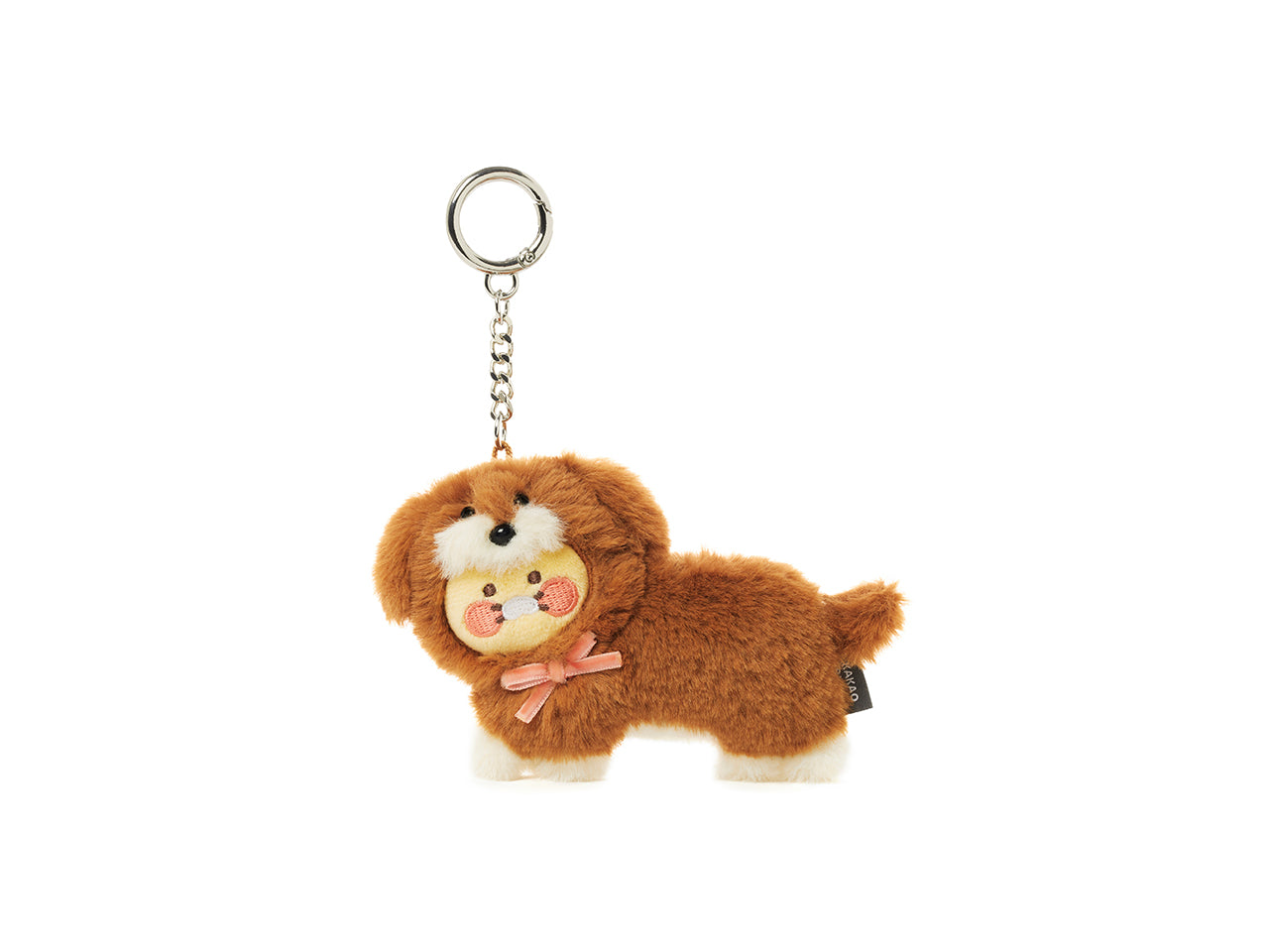 Brown Keychain Plush Chunsik - Authentic Kakao Friends from Korea | Koolseoul