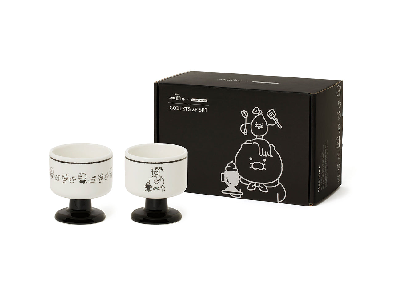 XFriends 2P Set Chunsik - Korean kawaii Kakao Friends | Koolseoul
