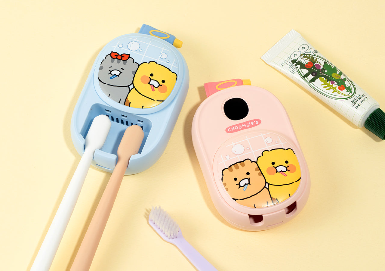 Friends Toothbrush Rose Hygiene - Korean kawaii Kakao Friends | Koolseoul