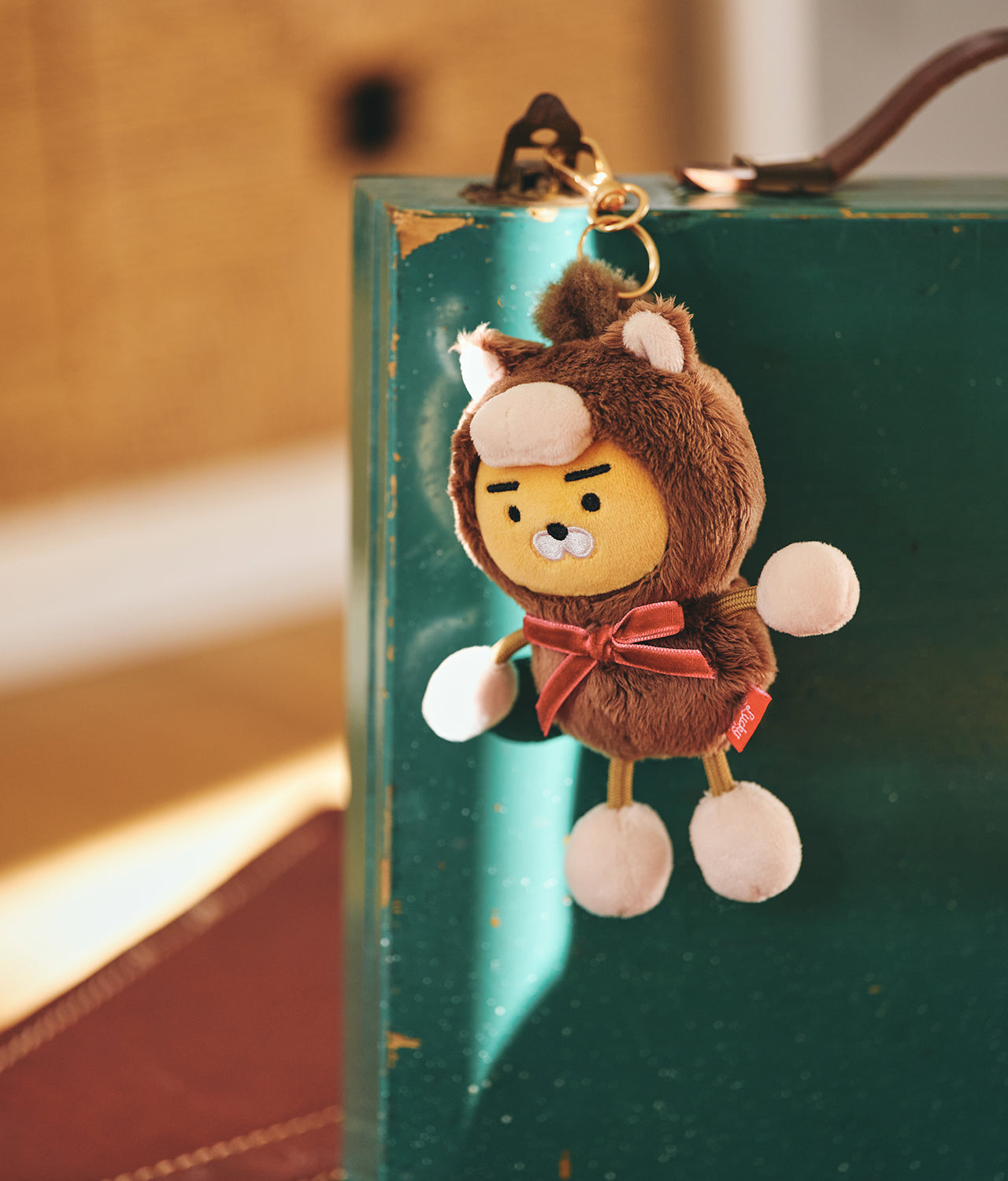 Keychain Plush Ryan - Korean kawaii Kakao Friends | Koolseoul