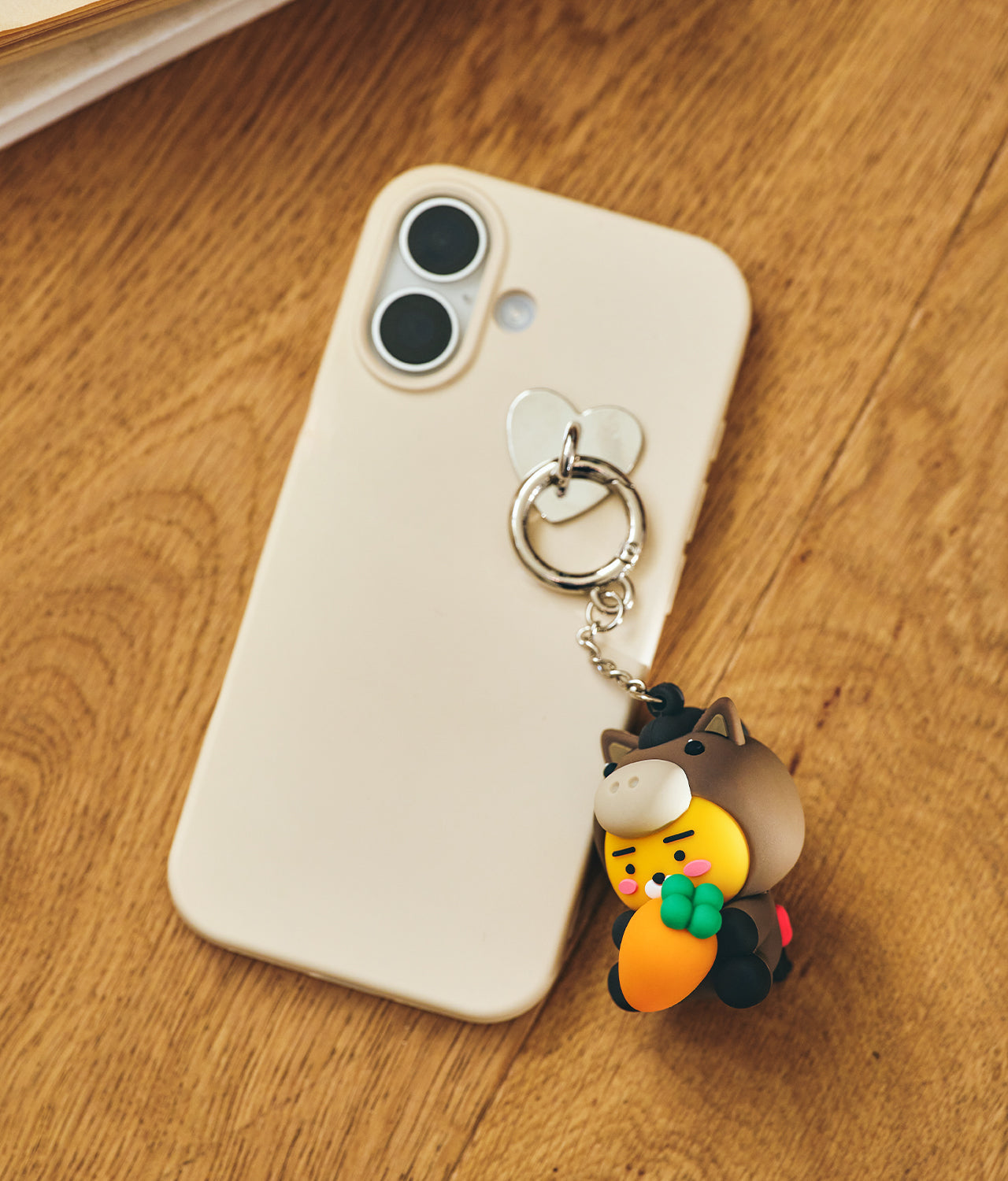 LED Figurine Keychain Ryan - Authentic Kakao Friends from Korea | Koolseoul