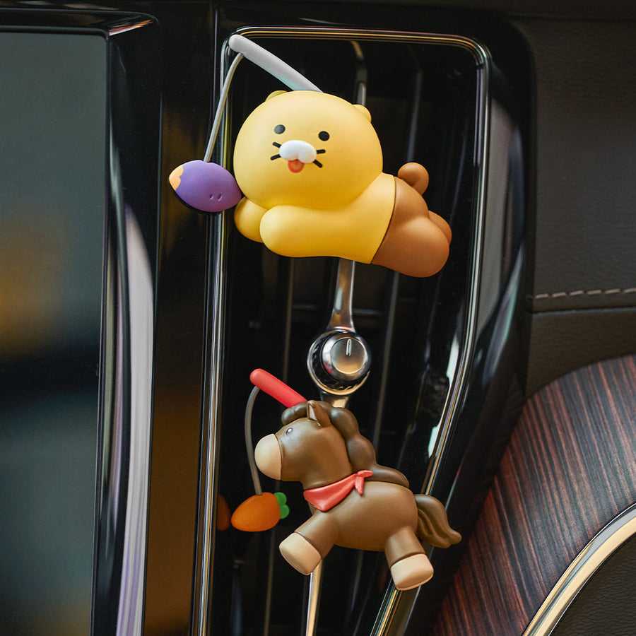 Kakao Friends - Car Air Freshener&Figurine Set Chunsik