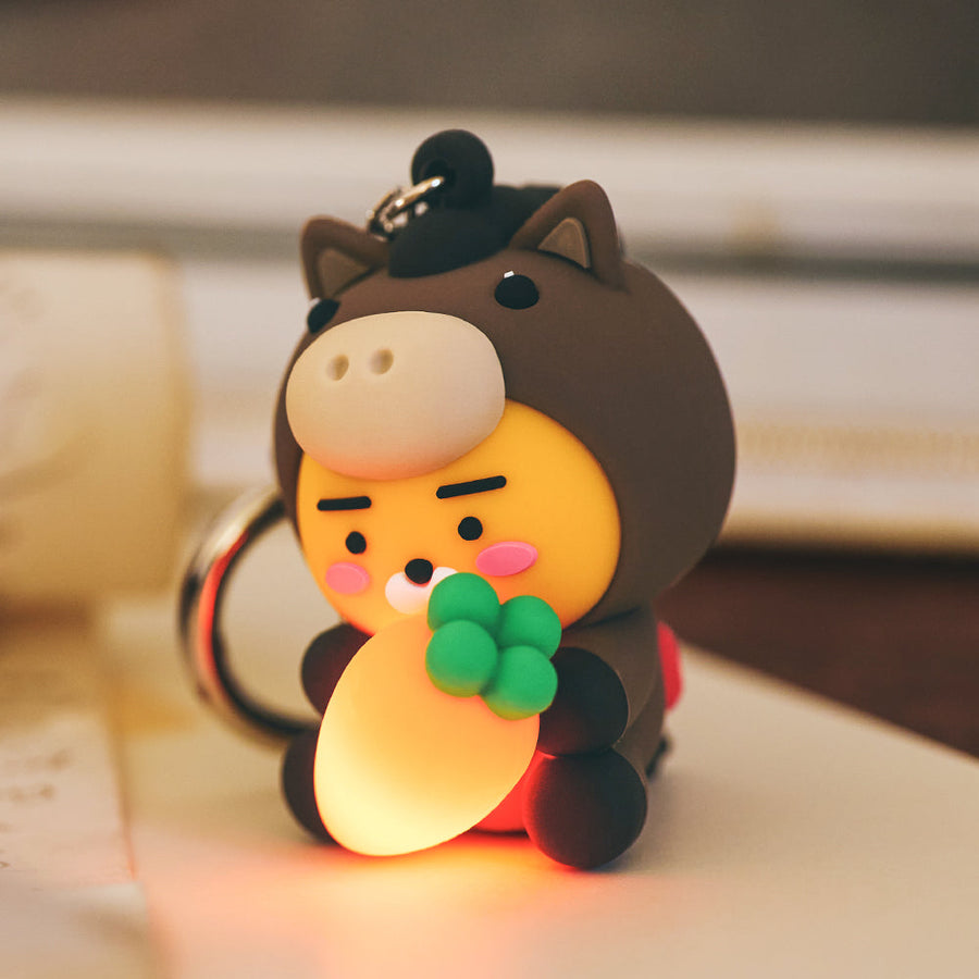 Kakao Friends - Led Figurine Keychain Ryan