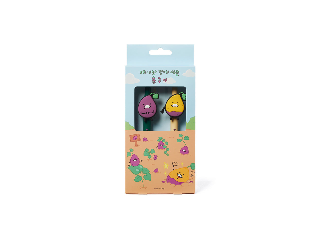 2 Set Desk Accessory - Korean kawaii Kakao Friends | Koolseoul