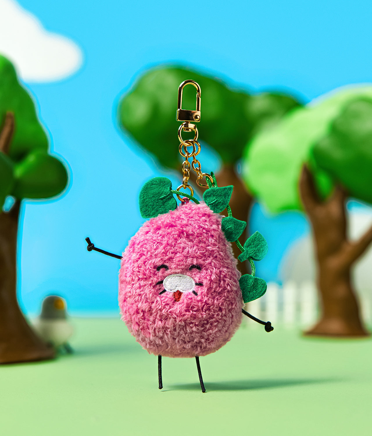 Mini Keychain Plush - Authentic Kakao Friends from Korea | Koolseoul