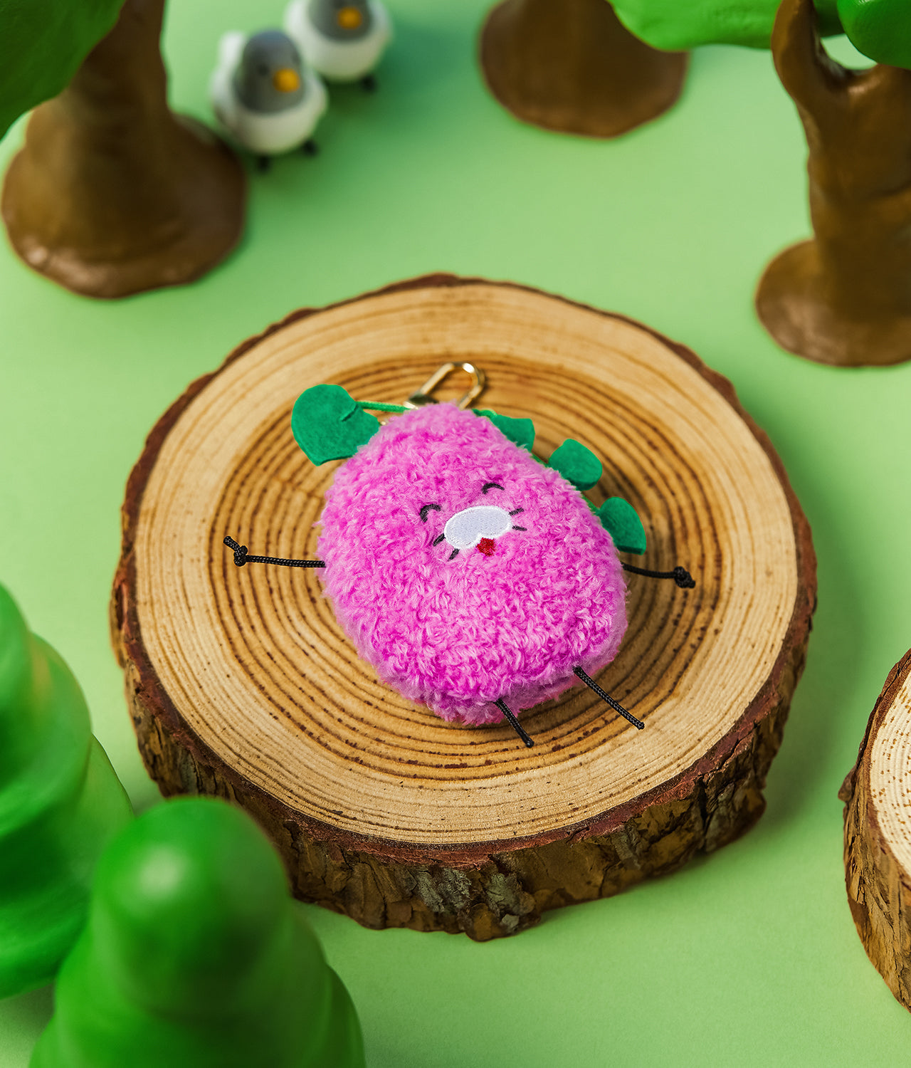Mini Keychain Plush - Official Kakao Friends merchandise | Koolseoul