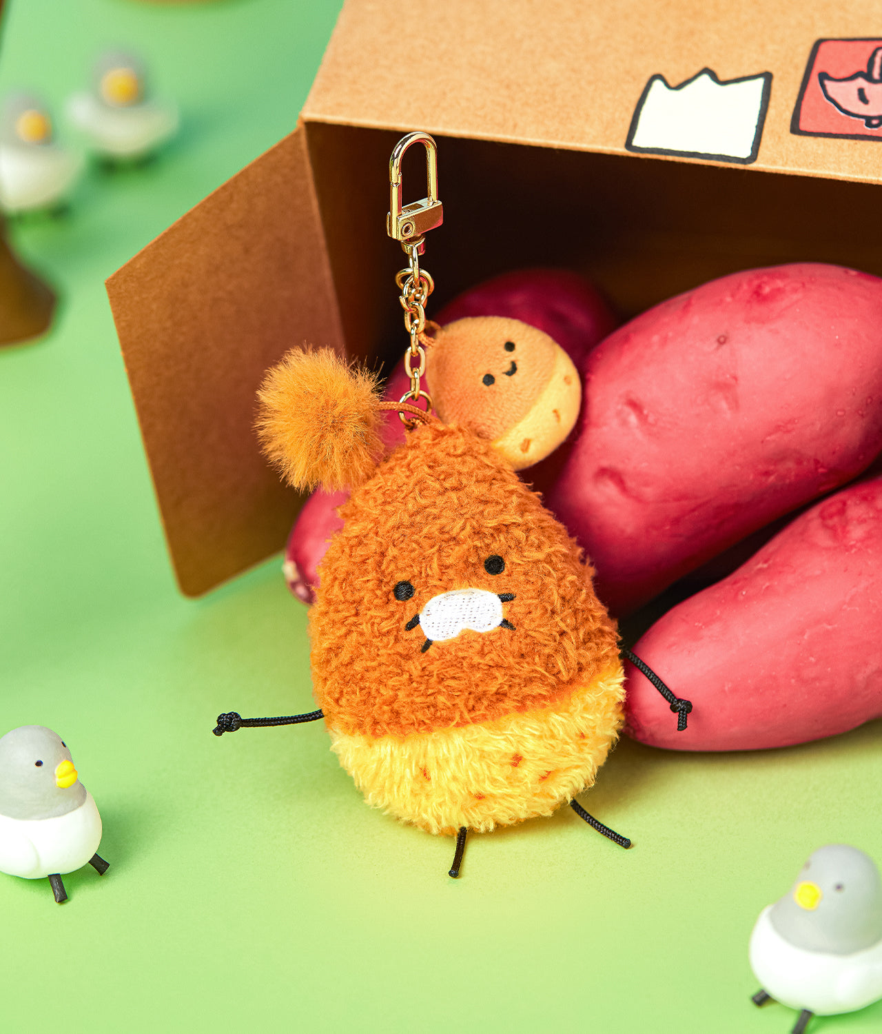 Mini Keychain Plush - Official Kakao Friends merchandise | Koolseoul