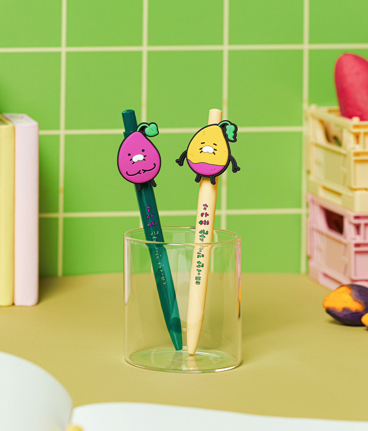 2 Set Desk Accessory - Official Kakao Friends merchandise | Koolseoul