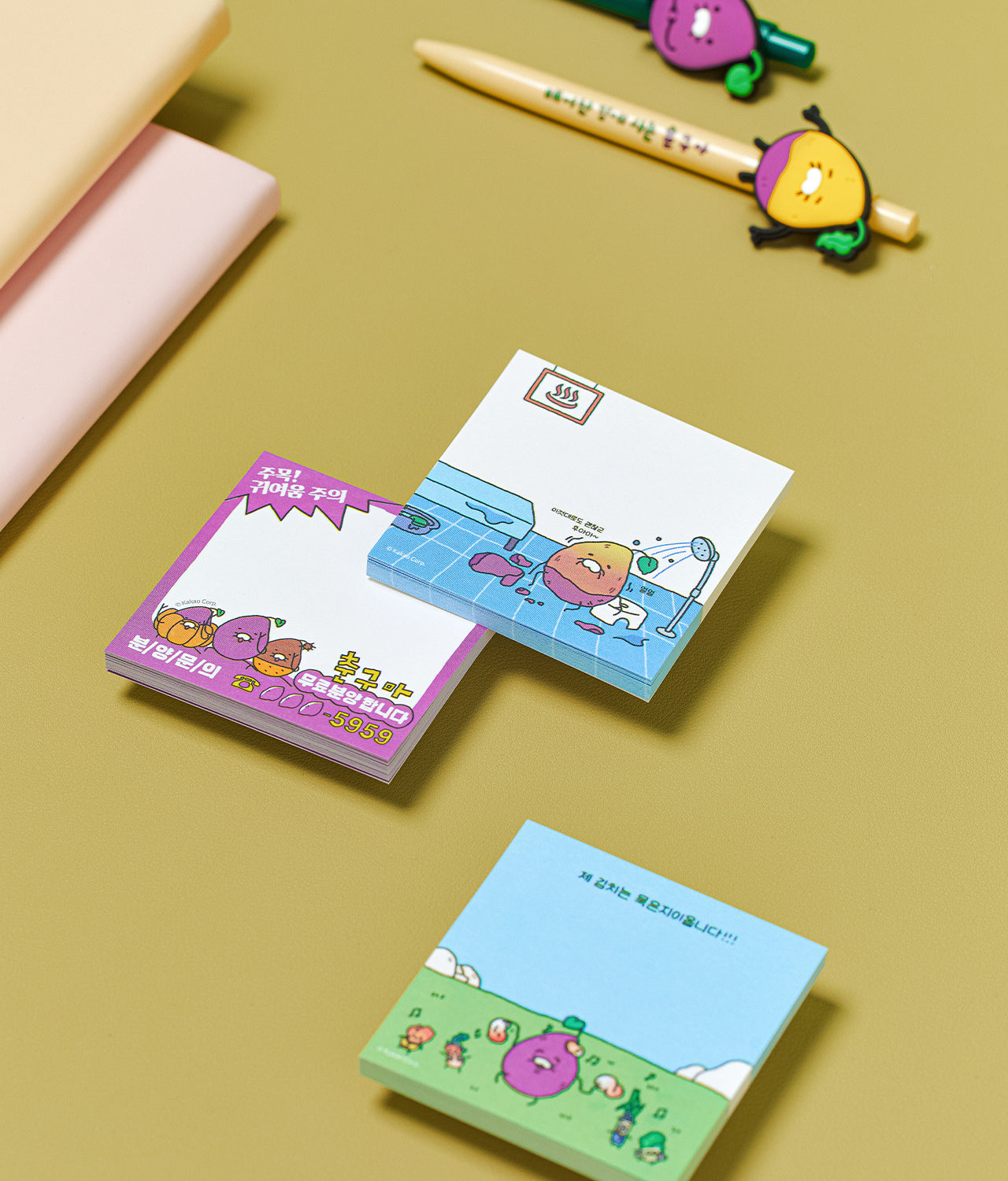 Bloc-notes Stationery - Korean kawaii Kakao Friends | Koolseoul