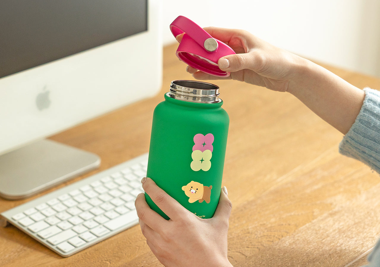 Chunsik Tumbler Green - Korean kawaii Kakao Friends | Koolseoul