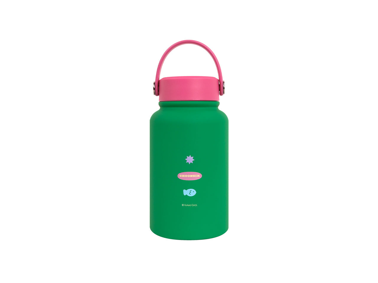 Chunsik Tumbler Green - Official Kakao Friends merchandise | Koolseoul