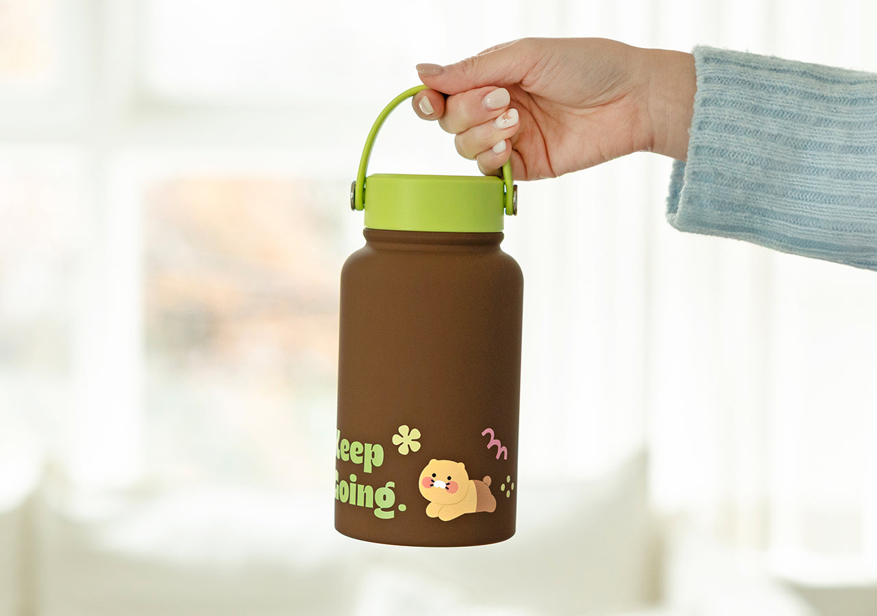 Chunsik Tumbler Brown - Korean kawaii Kakao Friends | Koolseoul