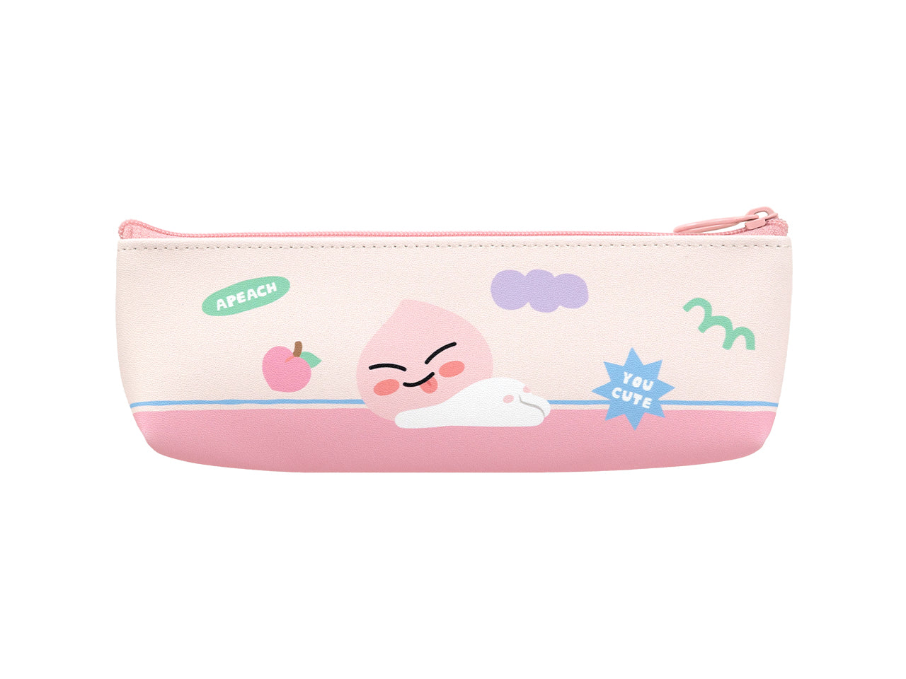 Pencil Case Apeach Stationery - Korean kawaii Kakao Friends | Koolseoul