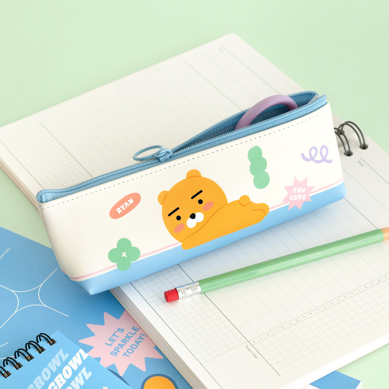Pencil Case Ryan Stationery - Official Kakao Friends merchandise | Koolseoul