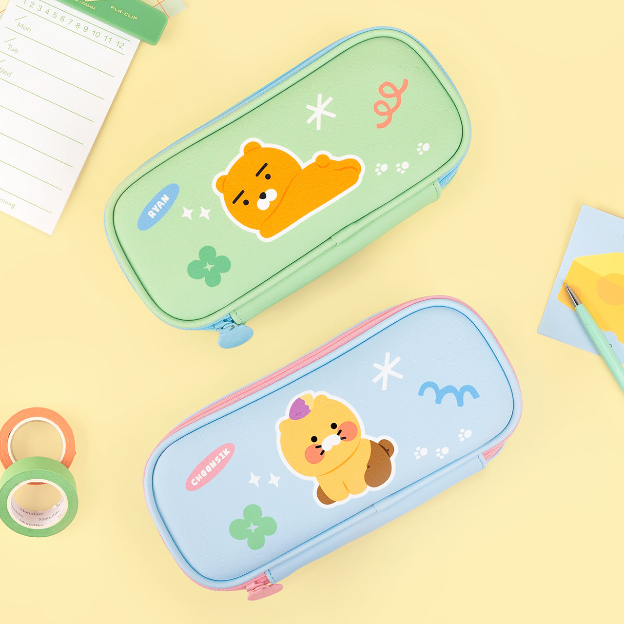 Pouch Chunsik Stationery - Authentic Kakao Friends from Korea | Koolseoul