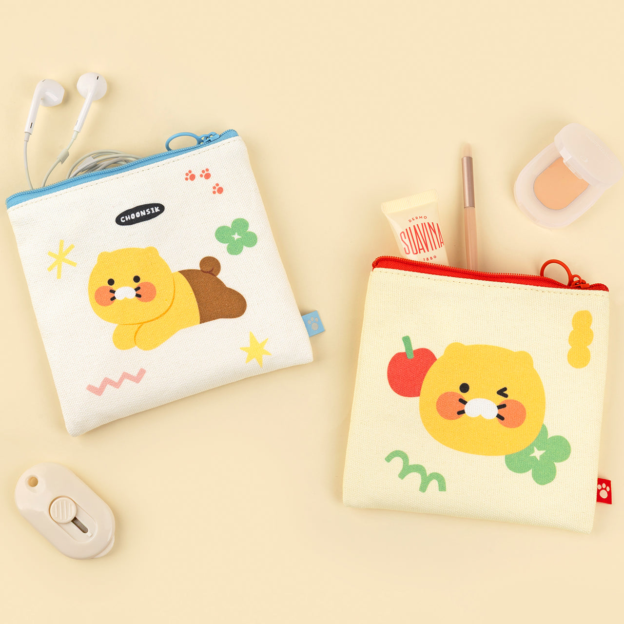 Chunsik Pouch - Korean kawaii Kakao Friends | Koolseoul