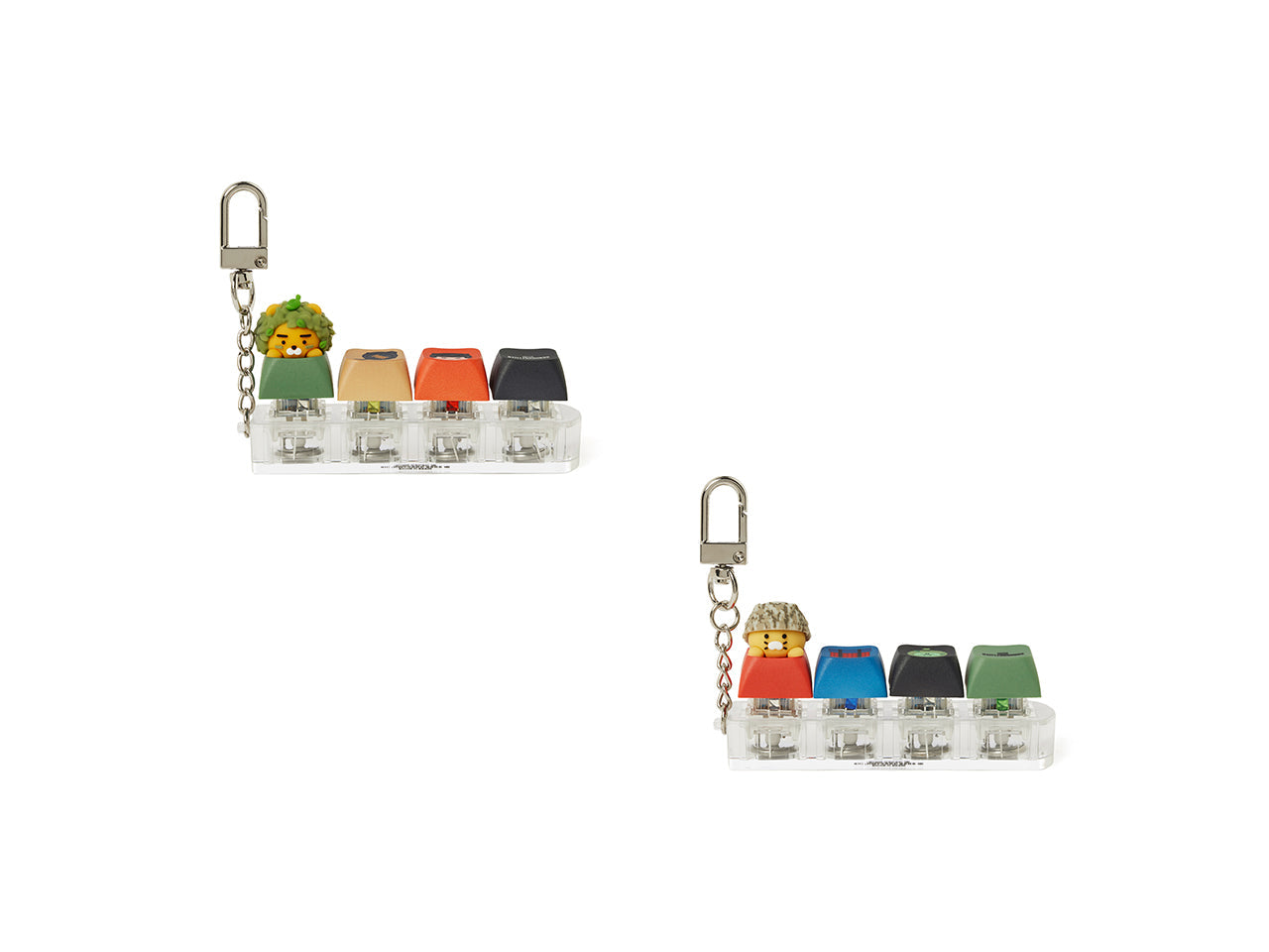 XFriends LED CasquettePorte-cles Red Friends Keychain - Official Kakao Friends merchandise | Koolseoul