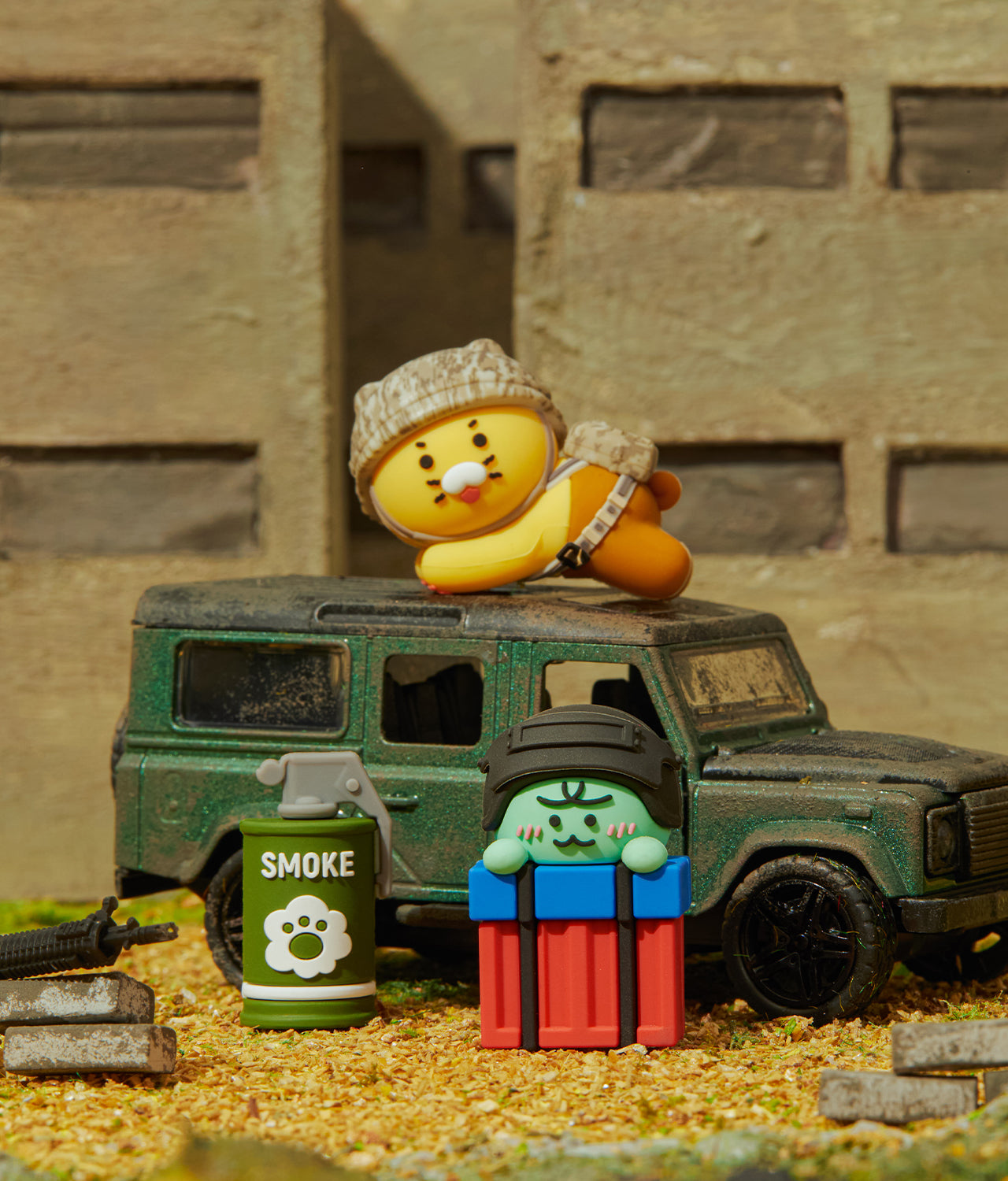 XFriends Figurine Friends Car Accessory - Korean kawaii Kakao Friends | Koolseoul