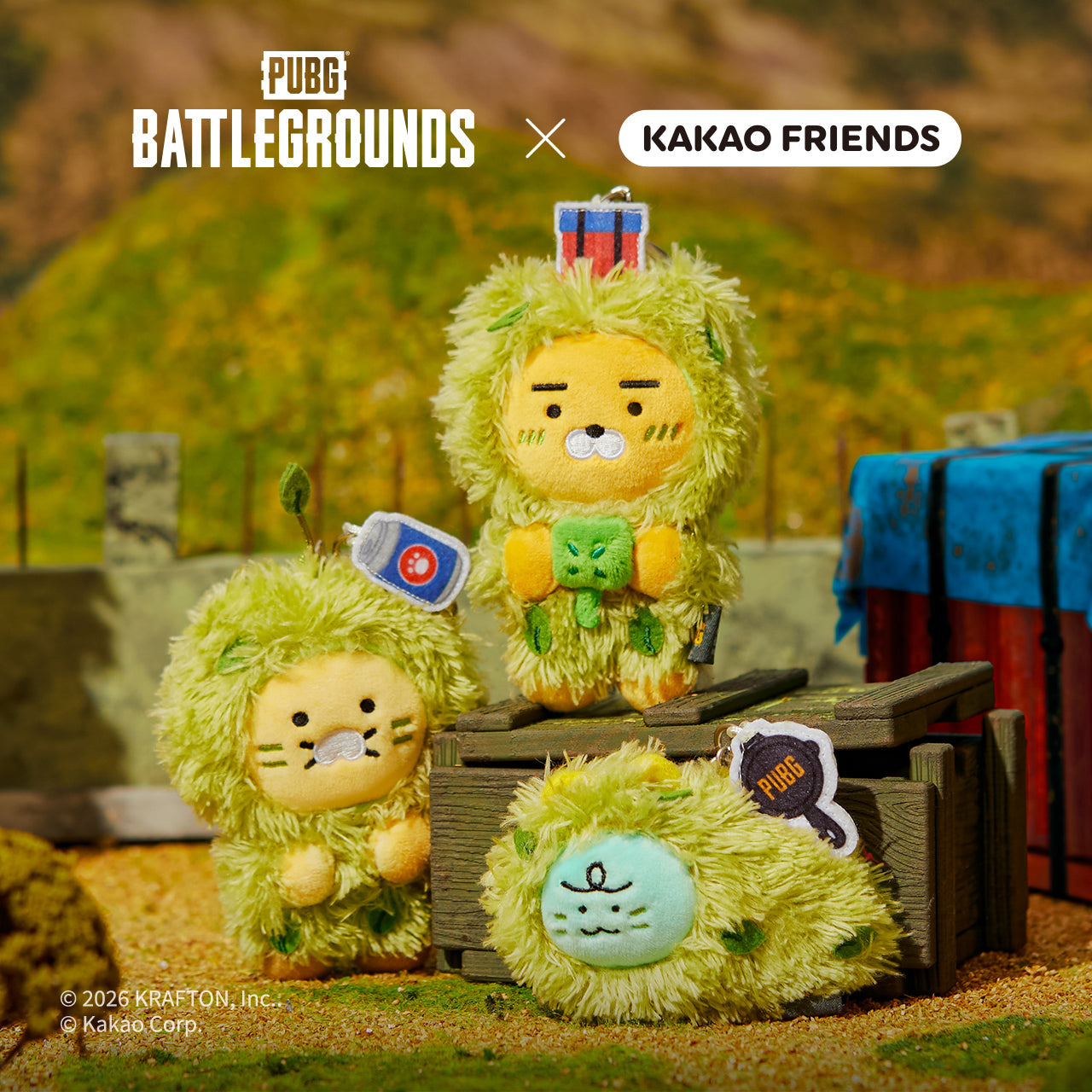 XFriends Keychain Plush Ryan - Official Kakao Friends merchandise | Koolseoul