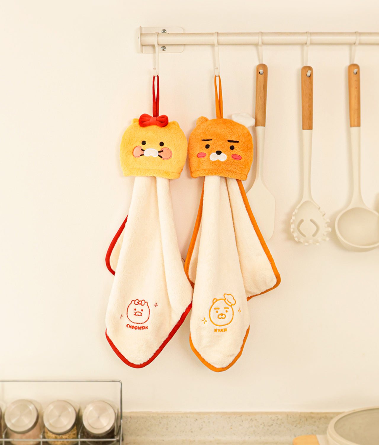 Kitchen 2P Set Ryan&Chunsik - Authentic Kakao Friends from Korea | Koolseoul