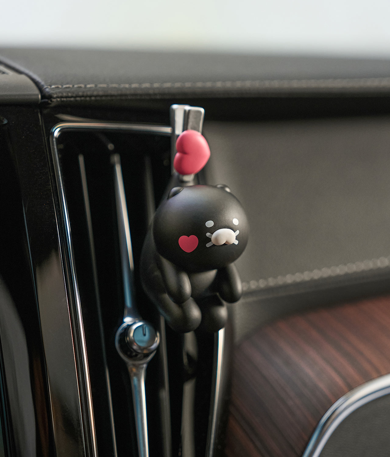 Black Car Air Freshener Black Chunsik - Korean kawaii Kakao Friends | Koolseoul