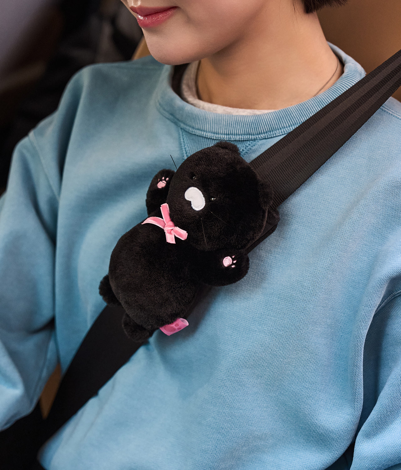 Black Chunsik Car Accessory - Authentic Kakao Friends from Korea | Koolseoul