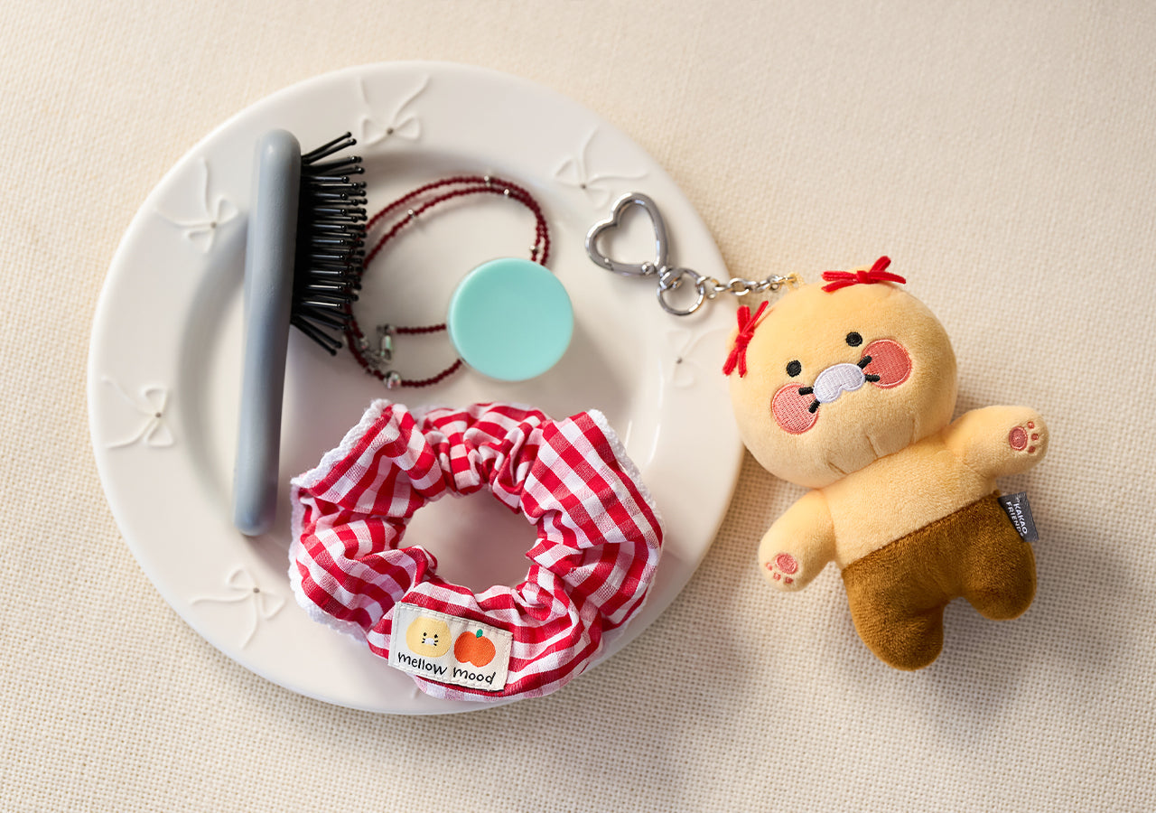 Keychain Chunsik Mini Plush - Korean kawaii Kakao Friends | Koolseoul