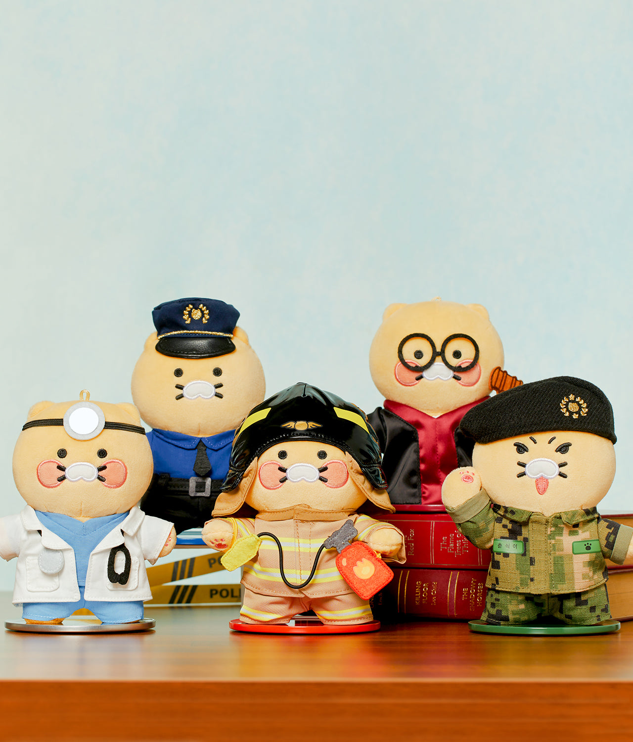 Keychain Plush Chunsik - Authentic Kakao Friends from Korea | Koolseoul