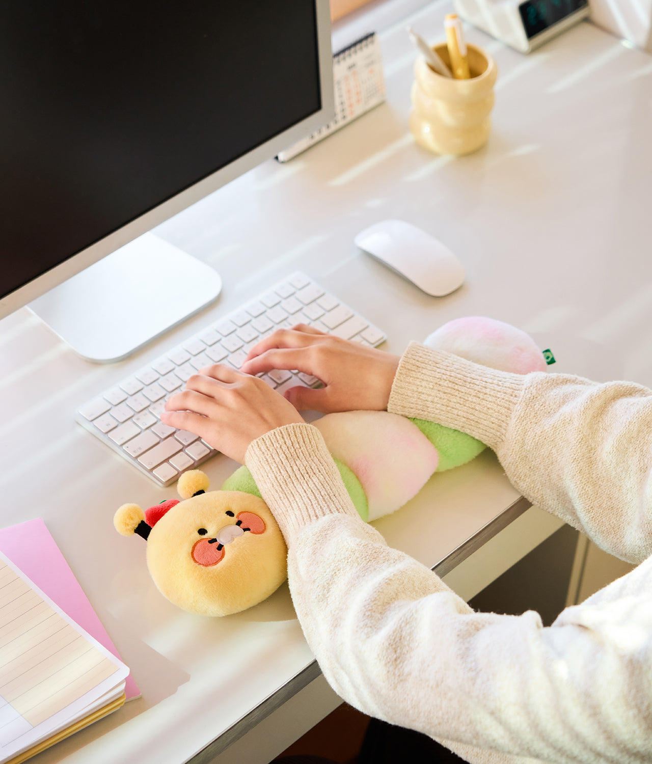 Cushion Chunsik Mini Plush - Authentic Kakao Friends from Korea | Koolseoul