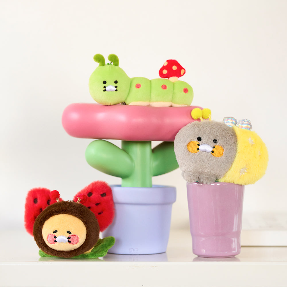 Keychain Plush Chunsik - Authentic Kakao Friends from Korea | Koolseoul