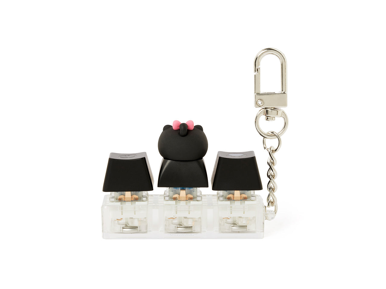 Black LEDCasquette Figurine Keychain Chunsik - Official Kakao Friends merchandise | Koolseoul
