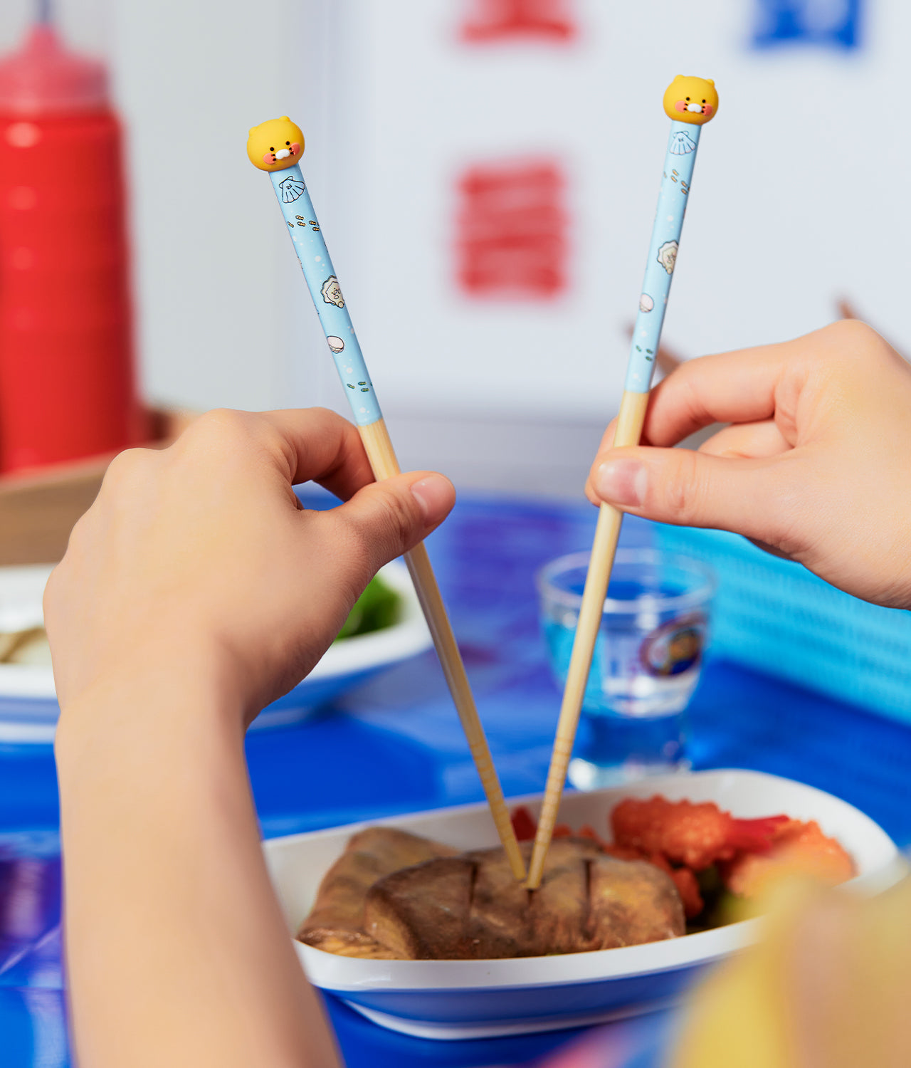 Figurine Chopsticks Chunsik - Authentic Kakao Friends from Korea | Koolseoul