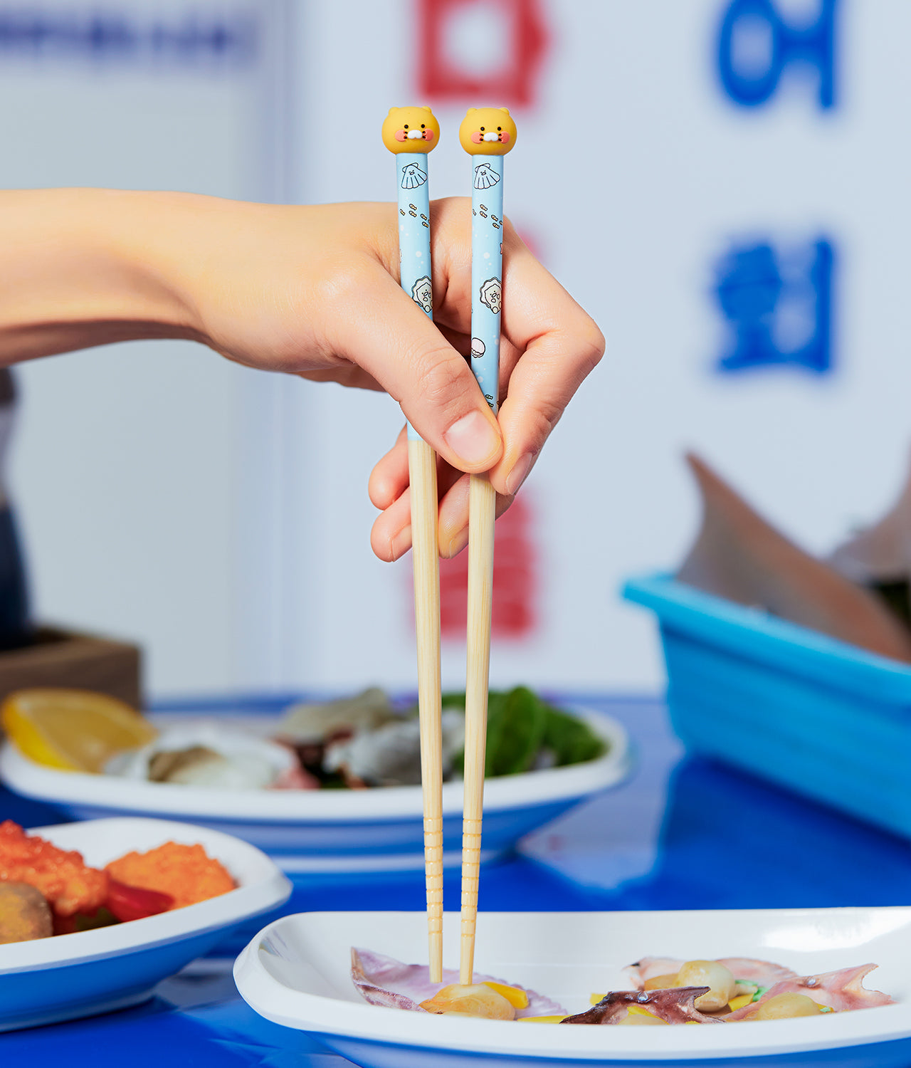 Figurine Chopsticks Chunsik - Authentic Kakao Friends from Korea | Koolseoul