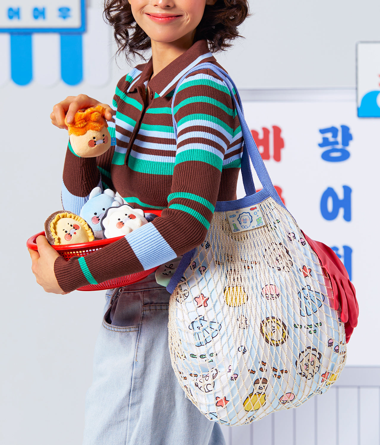 Chunsik Eco Bag - Official Kakao Friends merchandise | Koolseoul