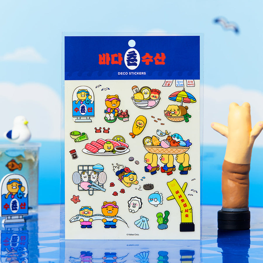 Kakao Friends - Transparentautocollant Friends Sticker