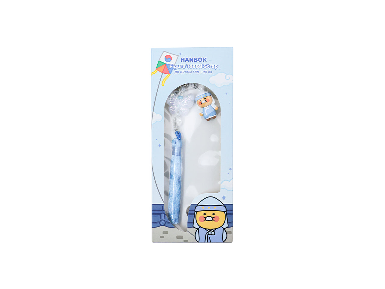 Chunsik Figurine Blue Keychain - Korean kawaii Kakao Friends | Koolseoul
