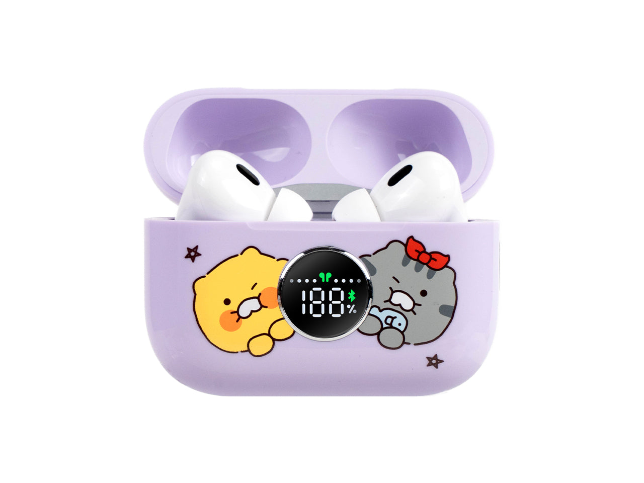 Friends Blue Purple Headphones - Authentic Kakao Friends from Korea | Koolseoul