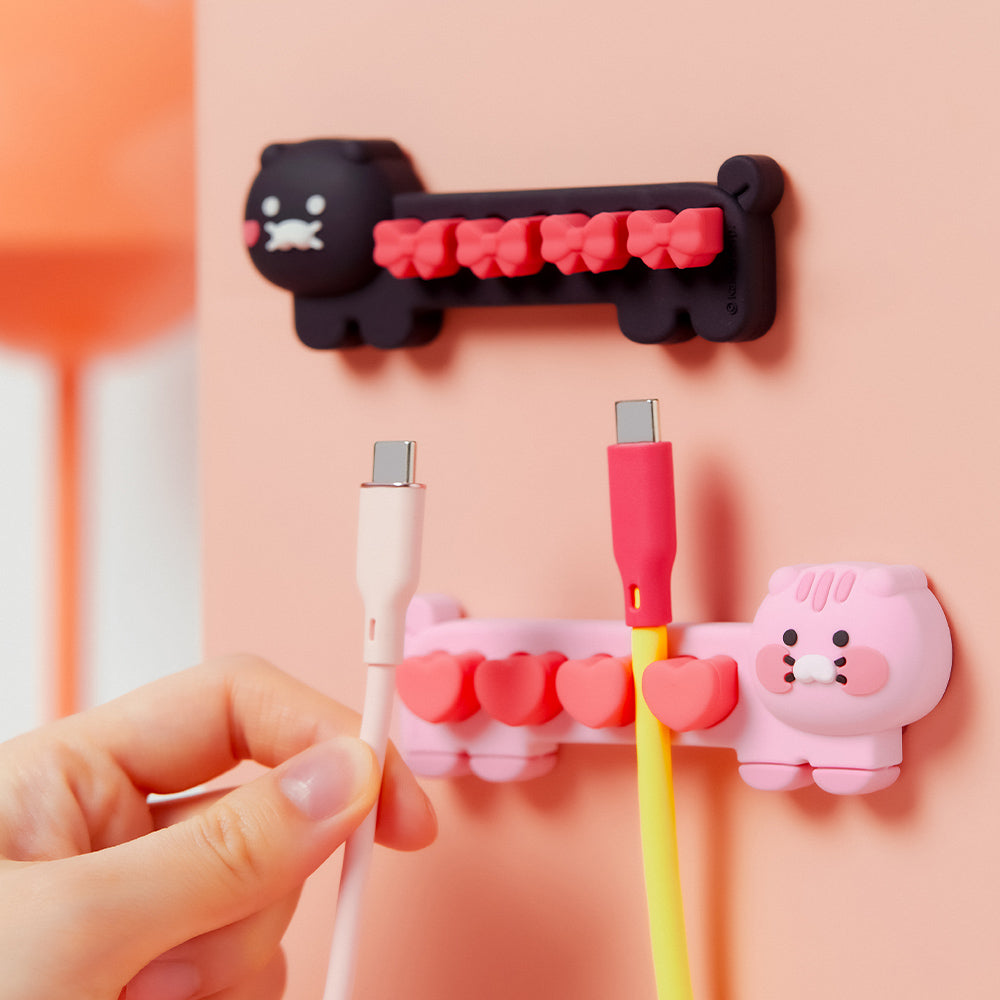 Black Cable 2PSet Chunsik - Korean kawaii Kakao Friends | Koolseoul