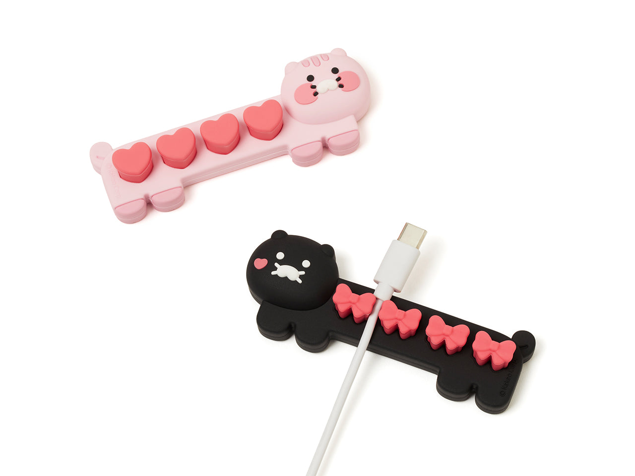 Black Cable 2PSet Chunsik - Korean kawaii Kakao Friends | Koolseoul