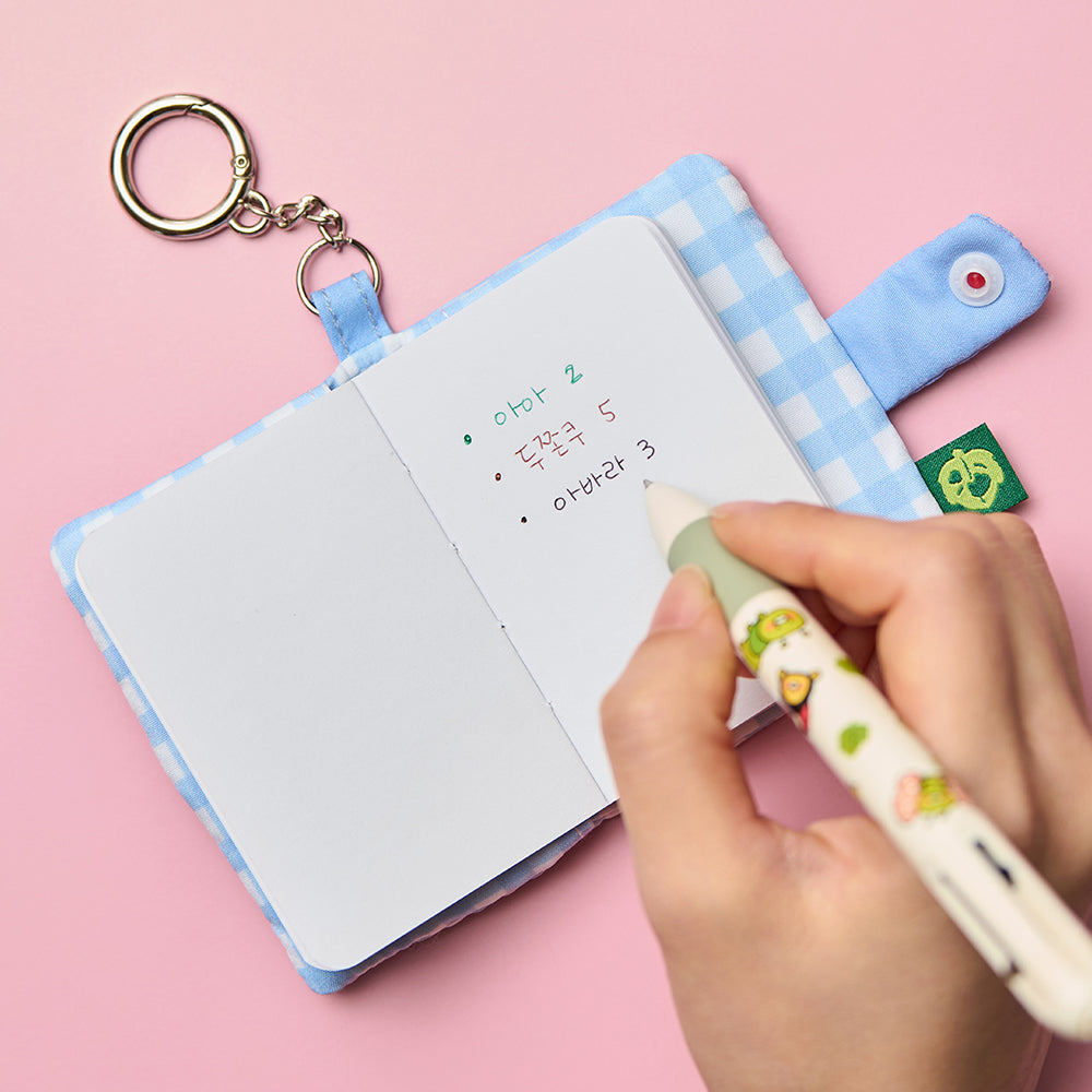 Mini Notebook Keychain Chunsik Stationery - Korean kawaii Kakao Friends | Koolseoul