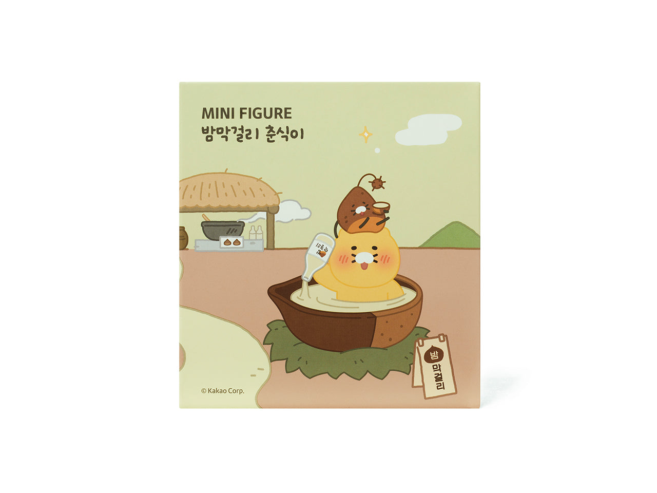 K MiniFigurine Chunsik Figurine - Official Kakao Friends merchandise | Koolseoul