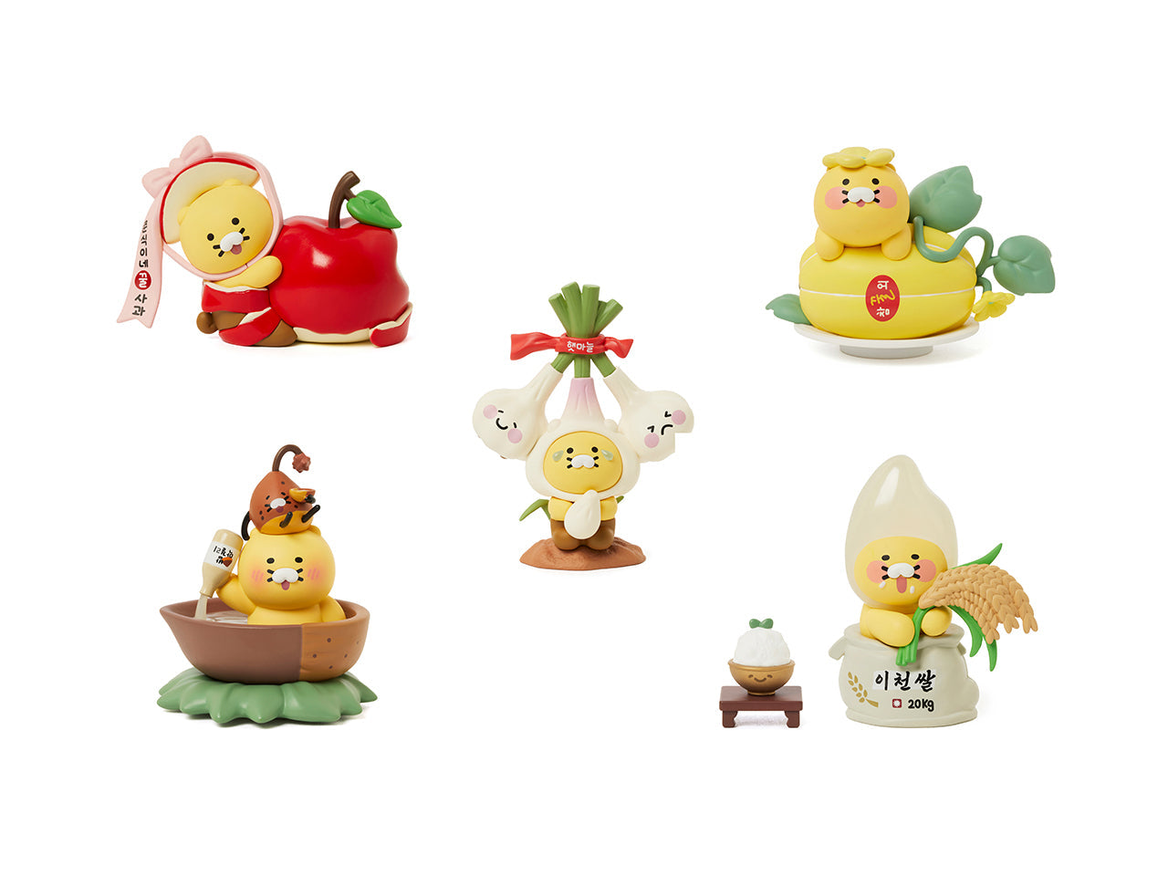 K MiniFigurine Chunsik Figurine - Authentic Kakao Friends from Korea | Koolseoul