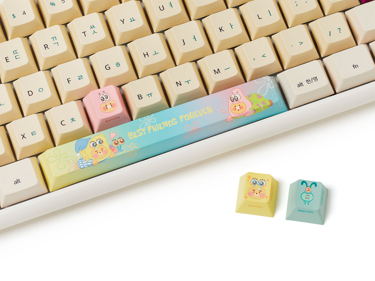 SpongeBobXFriends Cap 4 Set Friends - Official Kakao Friends merchandise | Koolseoul