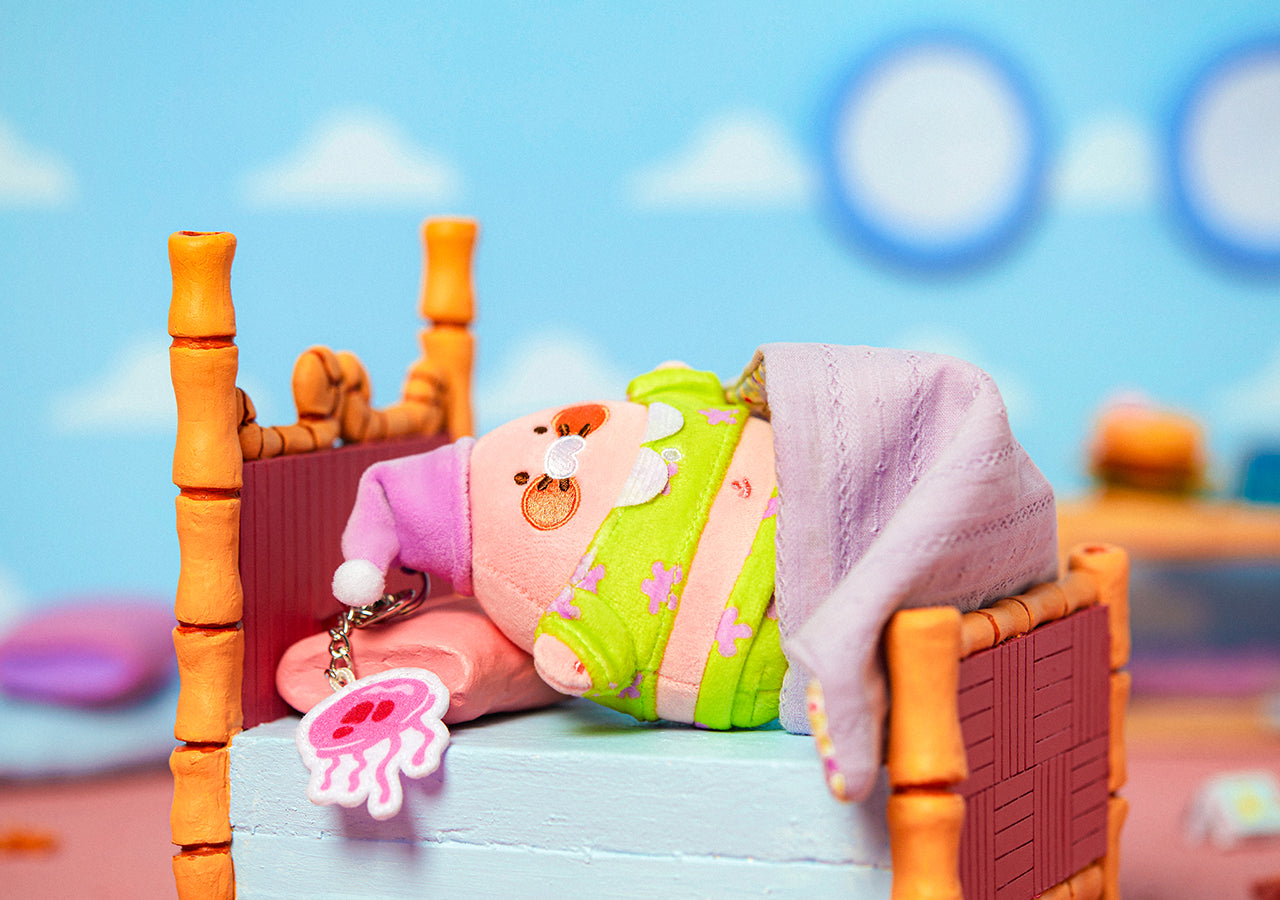 SpongeBobXFriends Baby Patrick Keychain Plush Baby Chunsik - Authentic Kakao Friends from Korea | Koolseoul